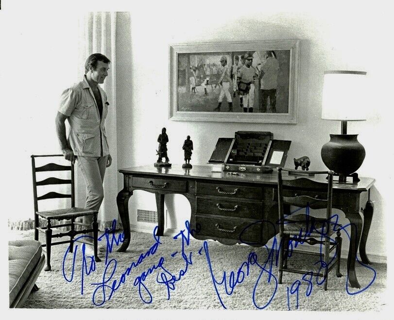 GEORGE MONTGOMERY Signed Photo Poster painting