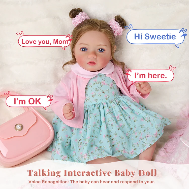 [U.S. 3&ndash;7 Days Delivery] Babeside Quiet Reborn Baby Daisy 20'' Toddler Girl Physical and Mental Accompaniment