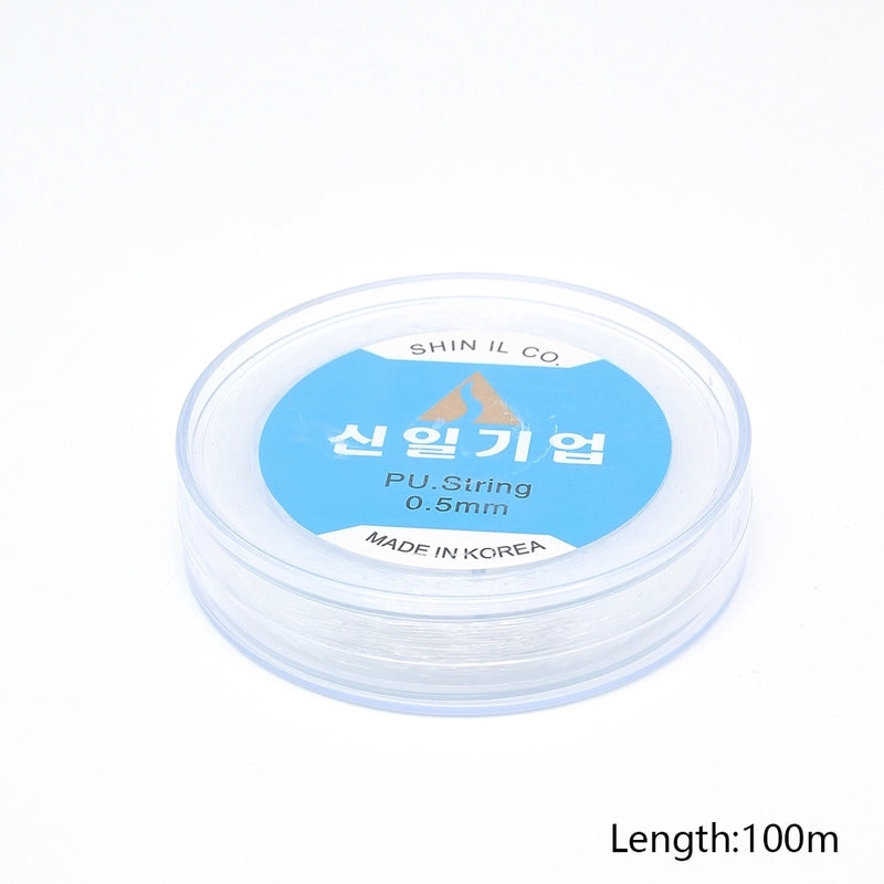 1 Box/Package Pu Wire Diameter: 0.4mm Wire Diameter: 0.5mm Wire Diameter: 0.6mm Jewelry Accessories