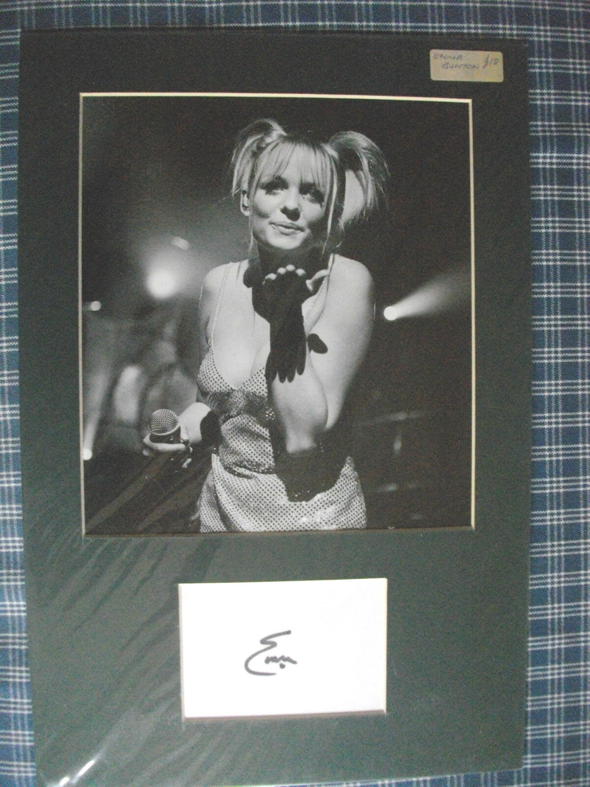 EMMA BUNTON AUTOGRAPH, THE SPICE GIRLS