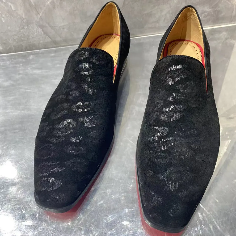 Gentleman's Oxford Shoes Red bottom Classic Formal Shoes-vocosishoes
