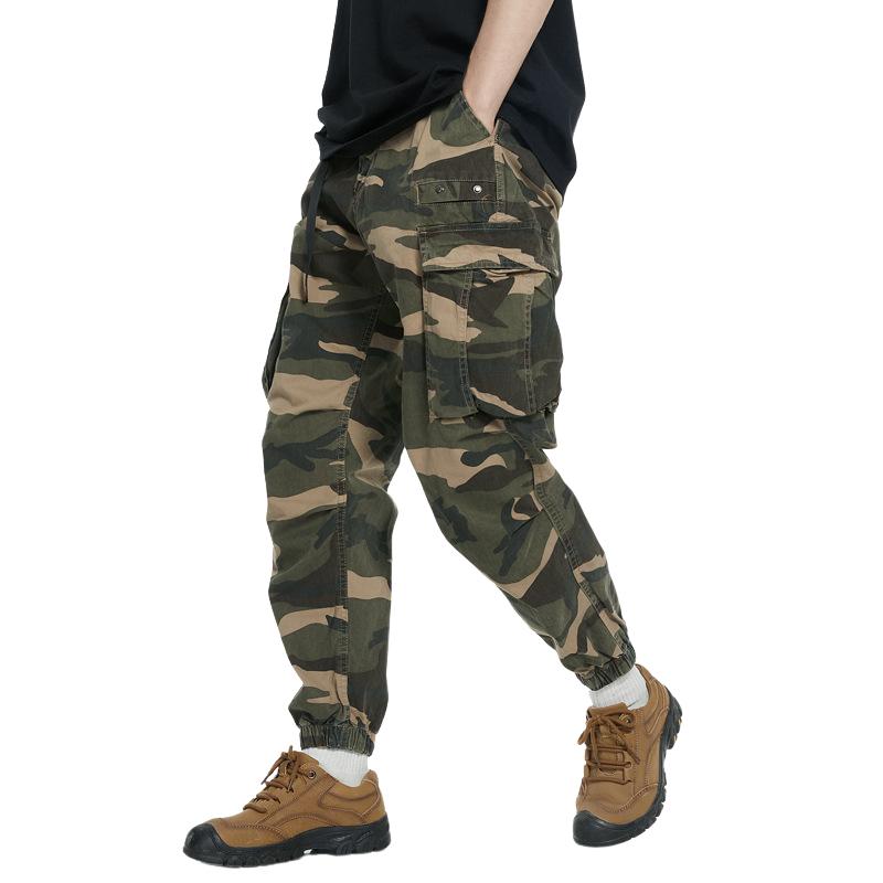 Men's Casual Camouflage Multi-Pocket Cargo Pants