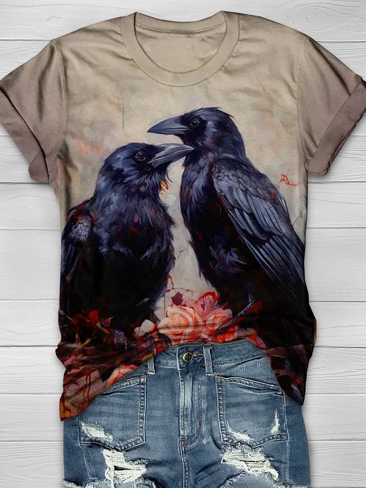 Halloween Crow T-shirt