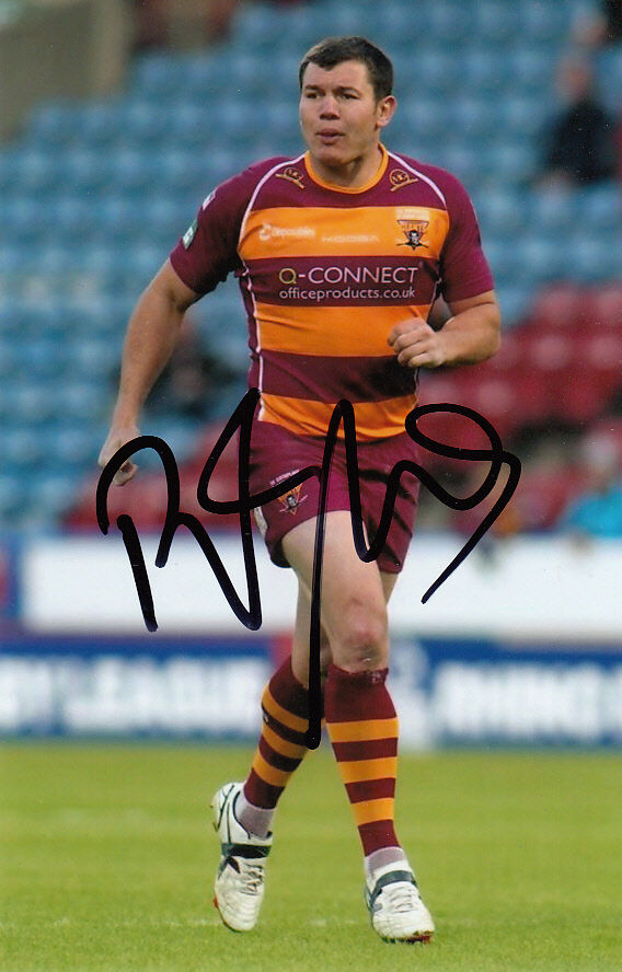 HUDDERSFIELD GIANTS HAND SIGNED BRETT FERRES 6X4 Photo Poster painting 1.