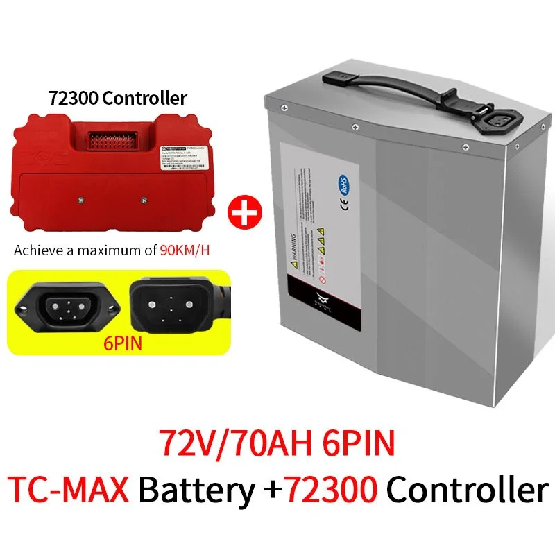 For Super SOCO TC Max Battery Spped-up Controller Fast Charger Free Large Capacity Batteries Bluetooth Direct Replacement For Su