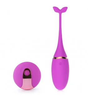 Fish Shape 10 Vibration Remote Egg Vibrators