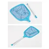 Pool Cleaning Nets Pole Leaf Skimmer Net With Short Pole Swimming Pool Cleaning Net Lightweight Deep-Water Pools Leaf Nets for Fine Debris in Inground/Above Ground