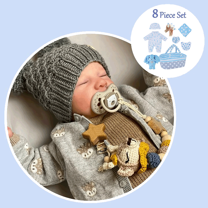 Reborn Shops 12" & 15" Truly Look Real Life Baby Boy Dolls Named Claire, Handcrafted of Soft Silicone by Rsgdolls®：Realistic Reborn Baby Dolls By Rsgdolls®