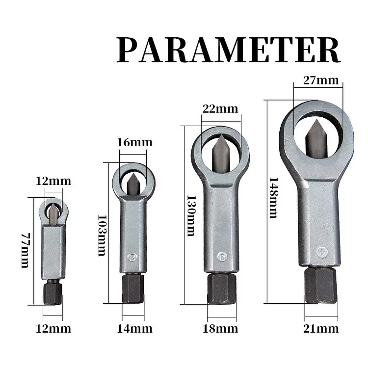 Domom Nut Splitter Pro Rusted Seized Nuts Cutter