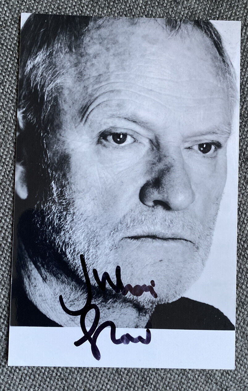 Julian Glover Photo Poster painting A Autographe Sur Photo Poster painting 9 X 14 CM Dédicacé