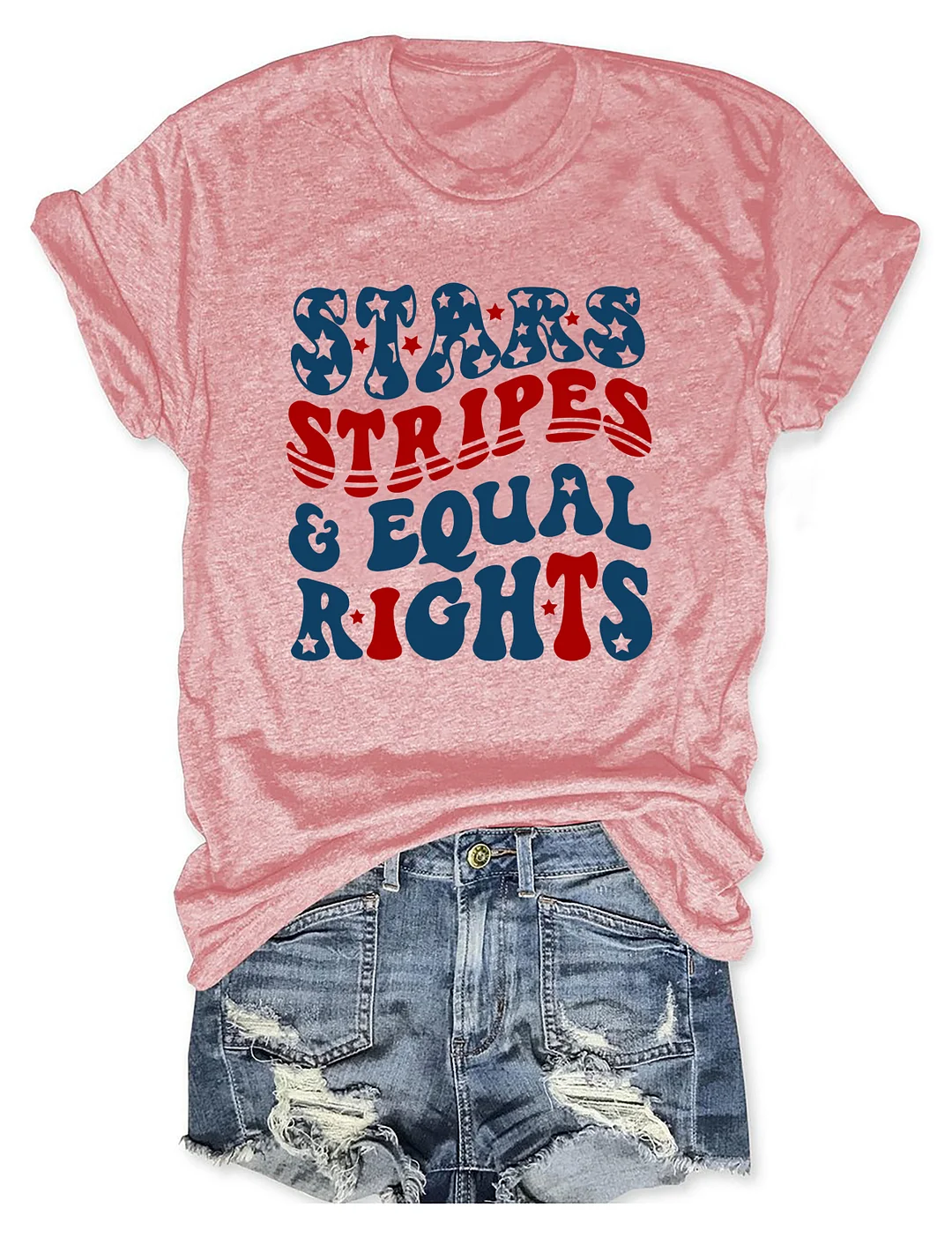 Stars Stripes And Equal Rights T-shirt