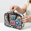 DIY Diamond Art Rhinestone Makeup Bag Crystal Transparent PVC Storage Pack Gift