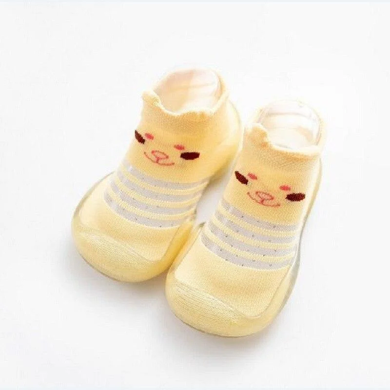 Baby Shoes First Shoes Summer Baby Walkers Toddler First Walker Baby Girl Kids Soft Rubber Sole Shoe Knit Breathable Booties