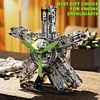 3700 Planetary - Class Radial Engine Starry Sky Engine Model Building Blocks, Educational Assembly, Creative Toy for Boys