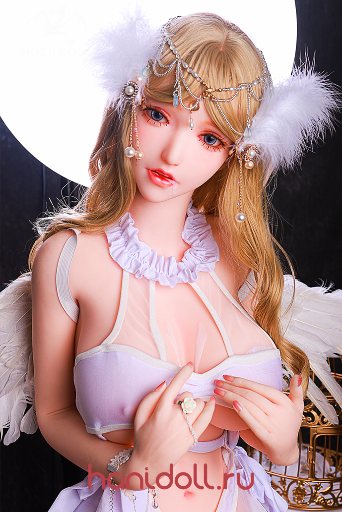 Mozudoll 163см ангельская кукла TPE с большой грудью в белом платье H3414 [Индивидуальный заказ]