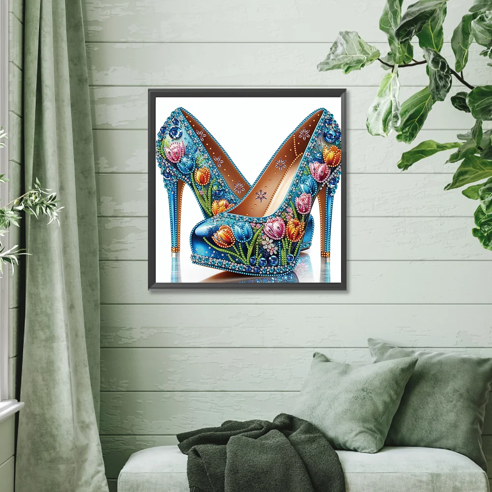 Diamond Painting - Partial Special Shaped Drill - High Heel(Canvas|30*30cm)