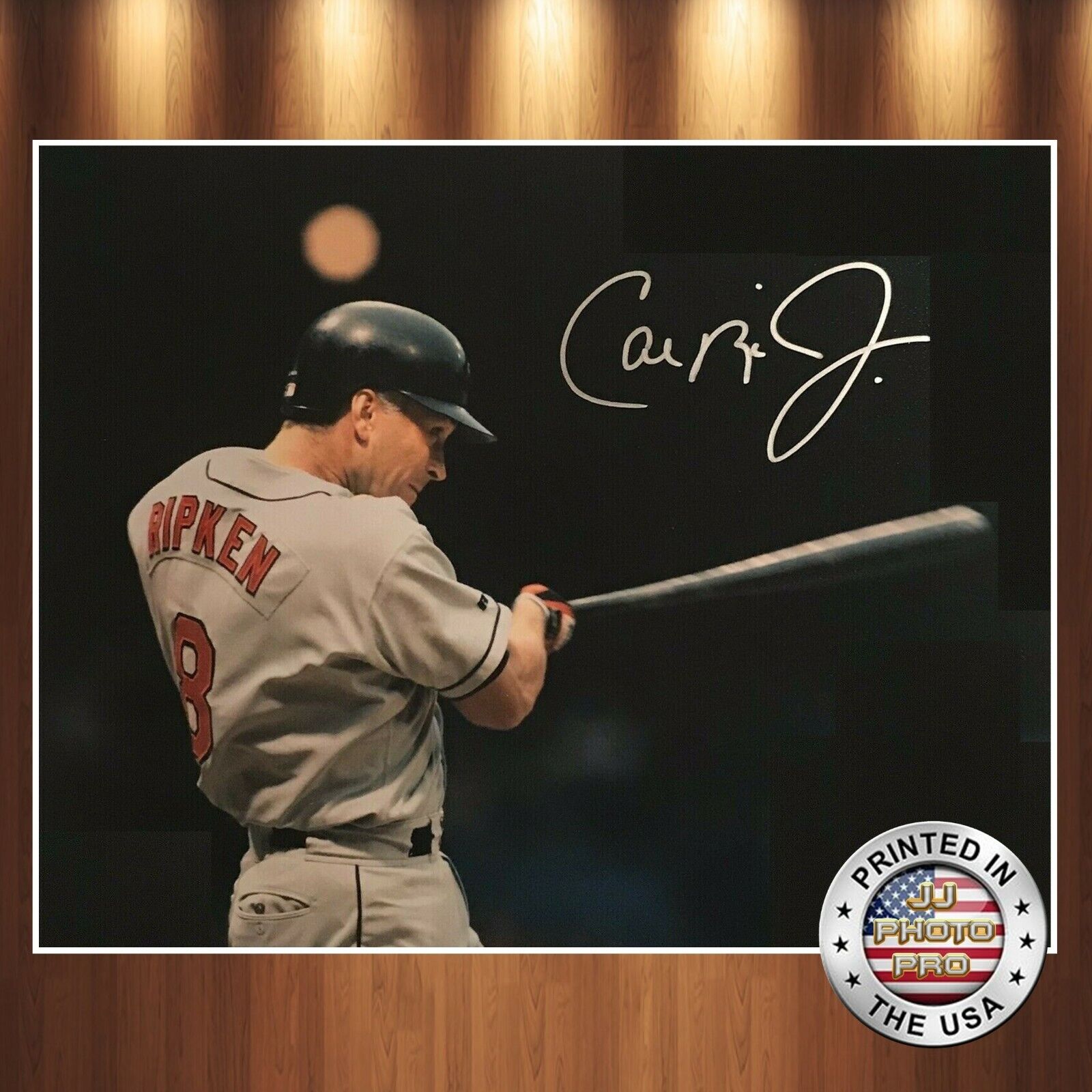 Cal Ripken Jr. Autographed Signed 8x10 Photo Poster painting (HOF Orioles) REPRINT