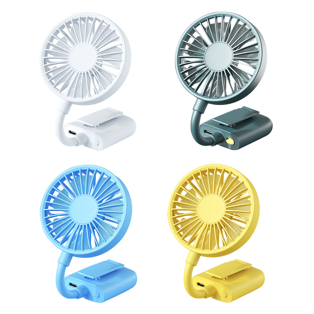 

Mini Clip-on Fan Portable Handheld Summer Personal Desktop Cooling Fan, Blue, 501 Original