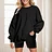 Giftitrends European And American Women'S Oversized Loose Fitting Sweatshirt Long Sleeve Round Neck Pullover Top 2025 New Fashion Sweatshirt