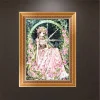 Pink Flower Girl  | Full Round Diamond Painting Kits