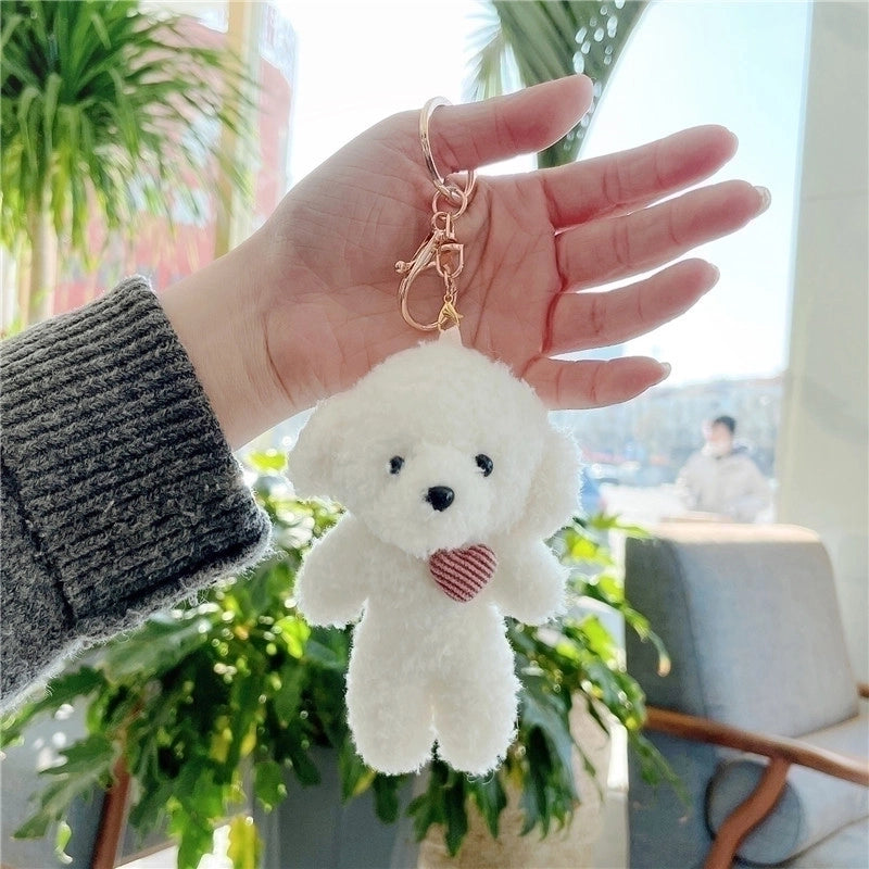 Cute Rabbit Pp Cotton Women’s Bag Pendant Keychain