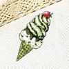 Strawberry Ice Cream Fridge Magnet Cross Stitch Kit Gifts tapestrymarket