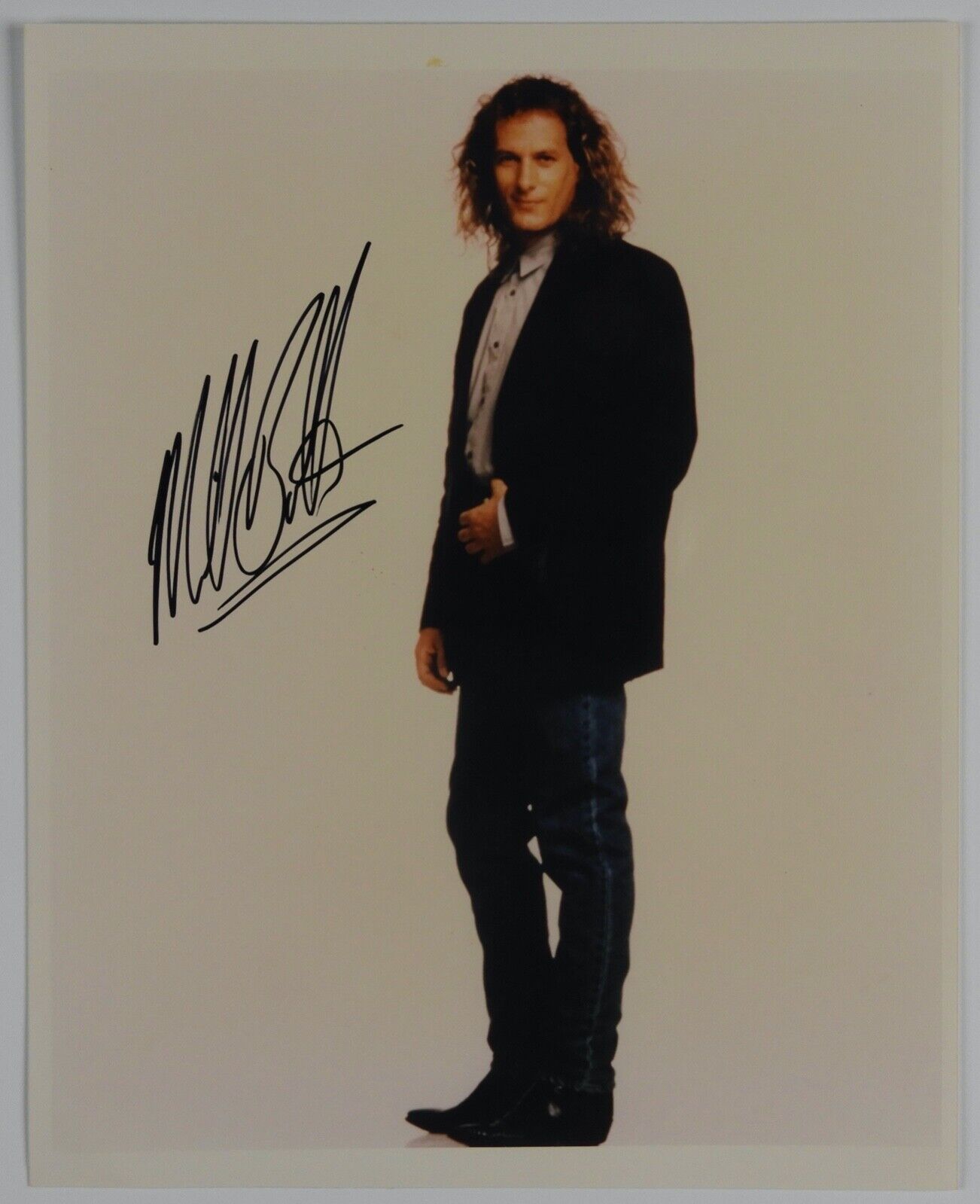 Micheal Bolton JSA Signed Autograph 8 x 10 Photo Poster painting