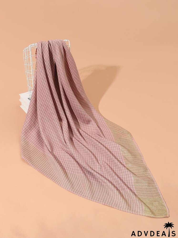 Houndstooth Print Bandana