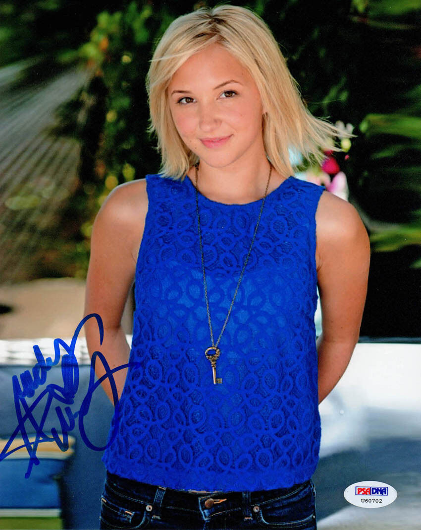 Audrey Whitby SIGNED 8x10 Photo Poster painting The Thundermans So Random! PSA/DNA AUTOGRAPHED