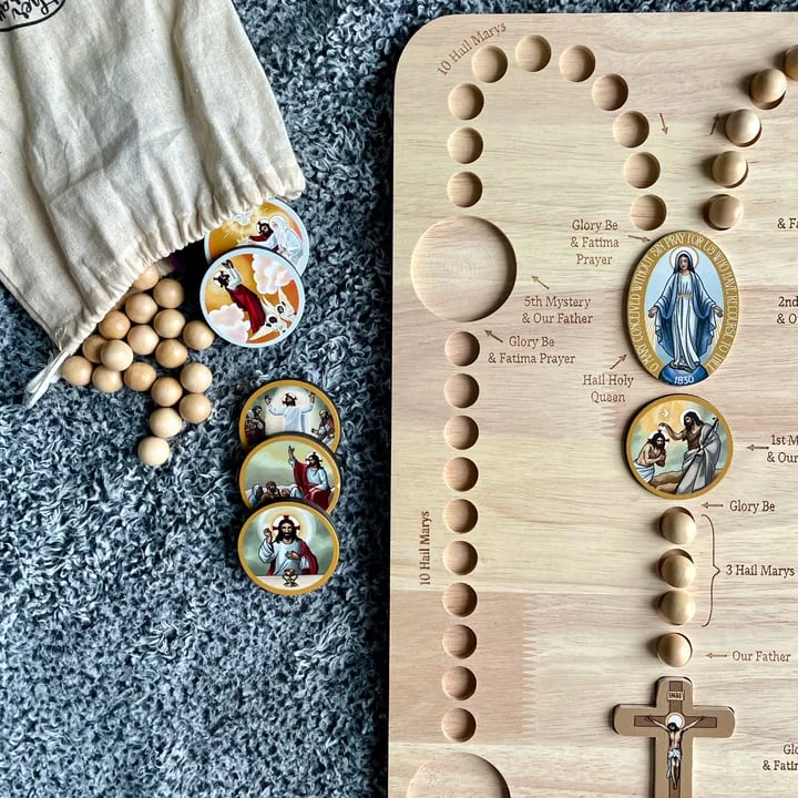 ⏰ Promotion 49% OFF⏰Wooden Rosary Board(BUY 2 FREE SHIPPING)