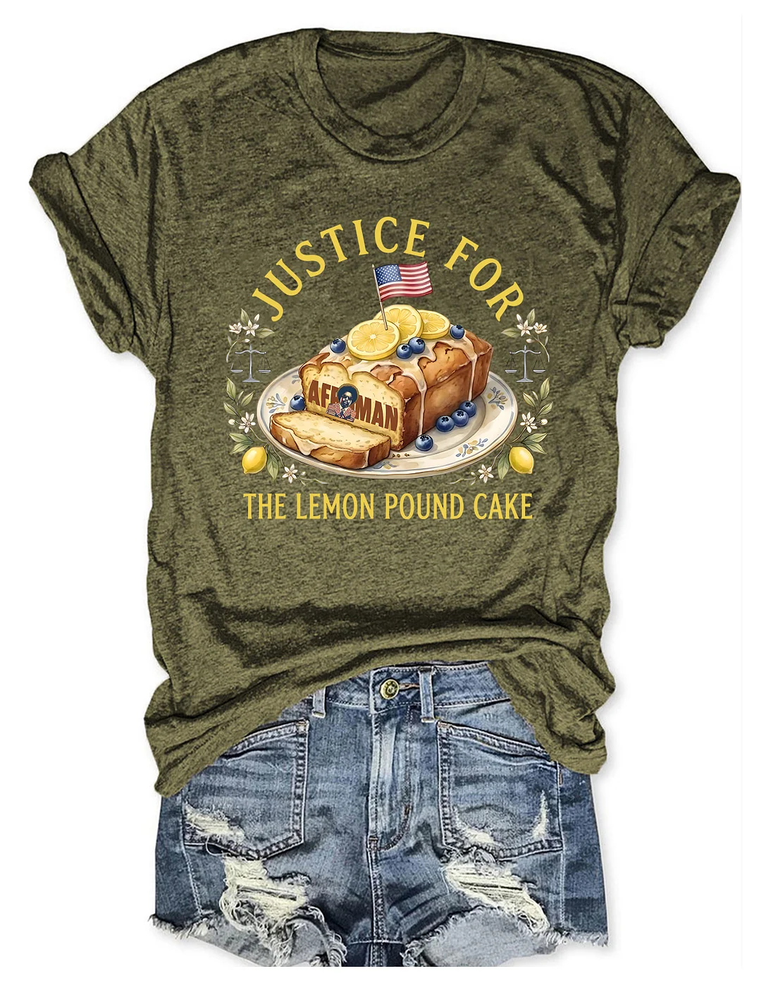 Justice For The Lemon Pound Cake T-shirt