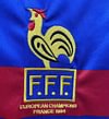 Joyfball 1984 Retro France Home Football Shirt