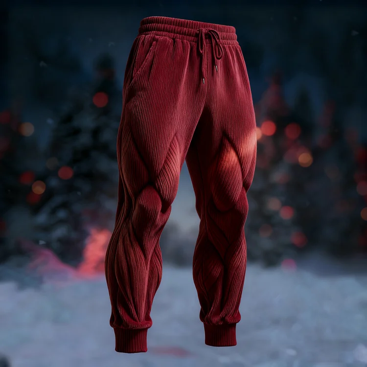 Men's Christmas Artistic Casual Sports Pants