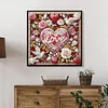 (Pre-Framed)Love-Special Shape Diamond Painting Kit(25x25cm)