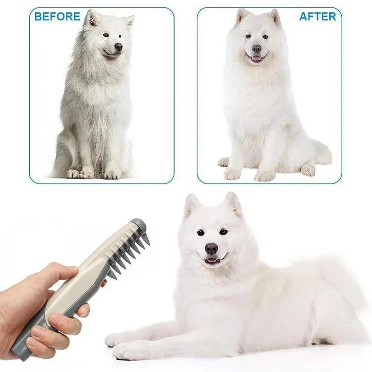 🔥F-ELECTRIC DOG CAT COMB HAIR TRIMMING GROOMING 