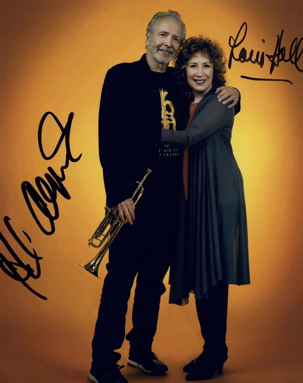 Herb Alpert & Lani Hall Signed Autographed 8x10 Photo Poster painting COA