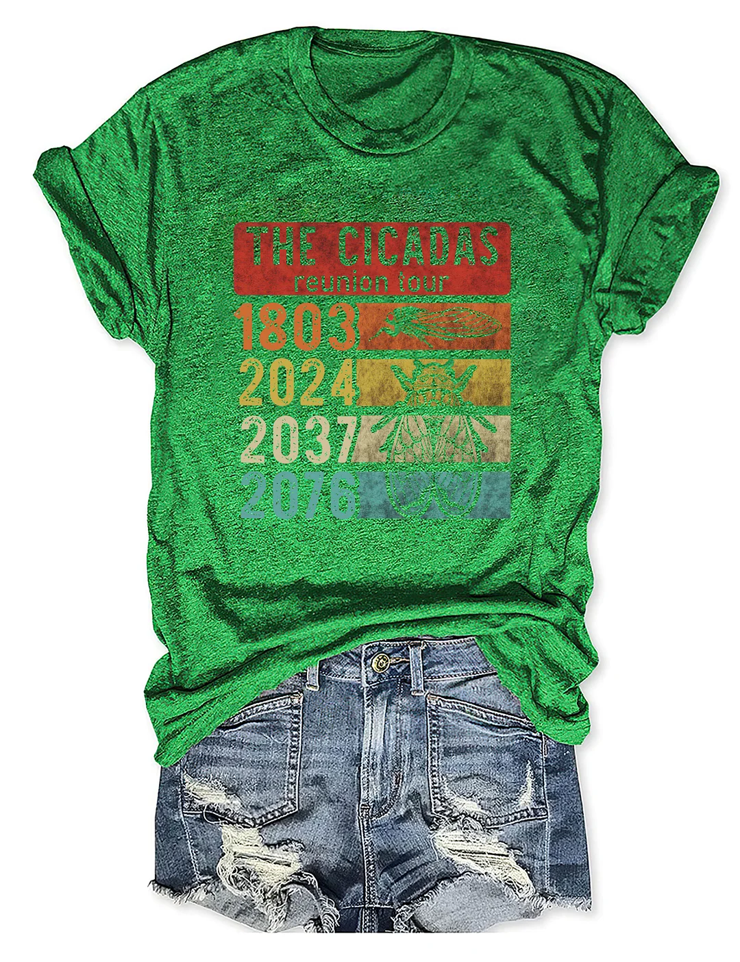 The Cicadas Reunion Tour T-shirt