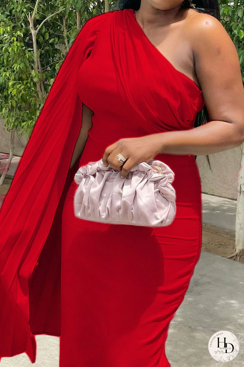 Black Casual Solid Split Joint Fold Asymmetrical Oblique Collar Straight Dresses