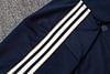 Joyfball 2025/2026 Juventus Long Zipped Jacket Royal Blue Football Jersey （Vintage style）