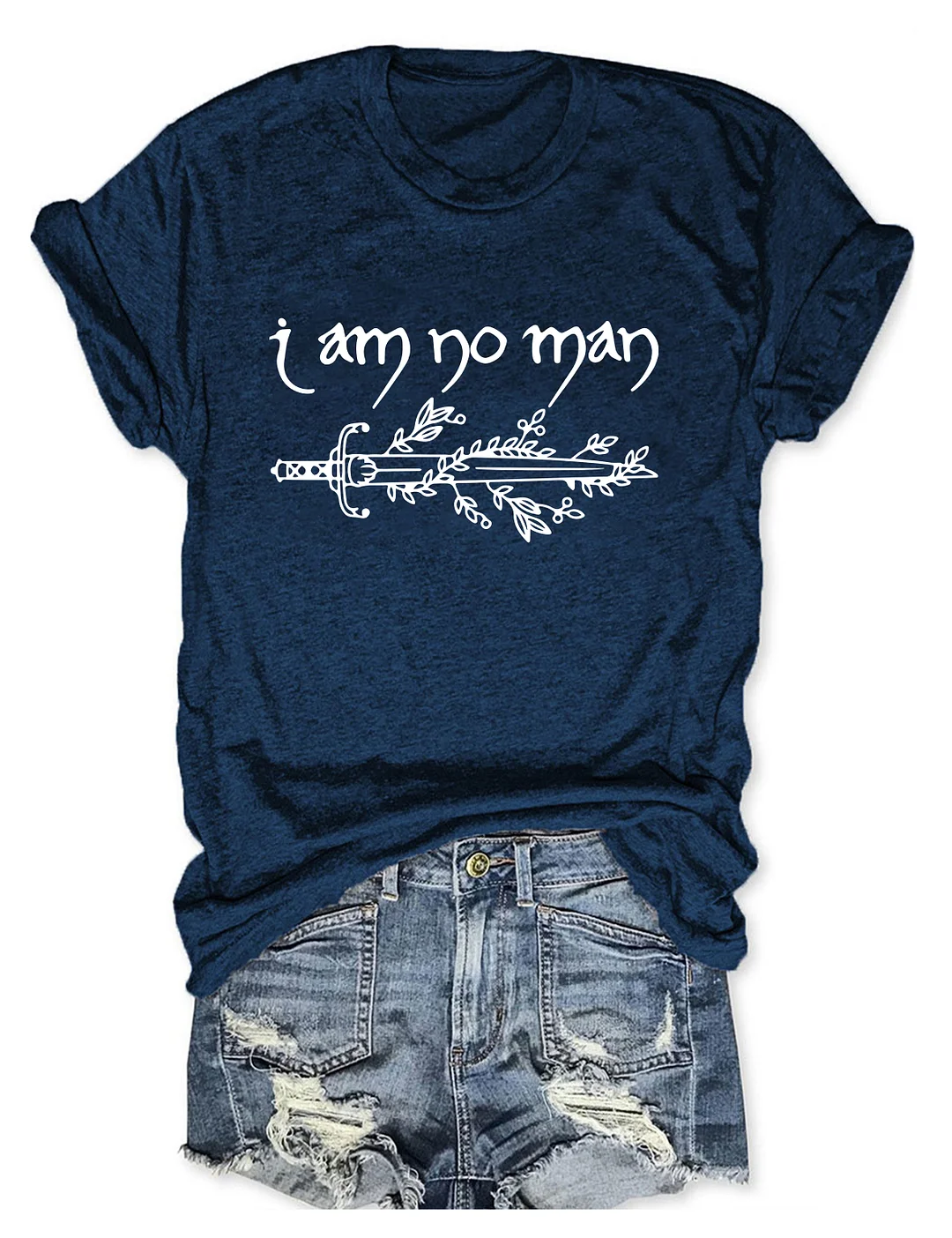 I Am No Man T-shirt