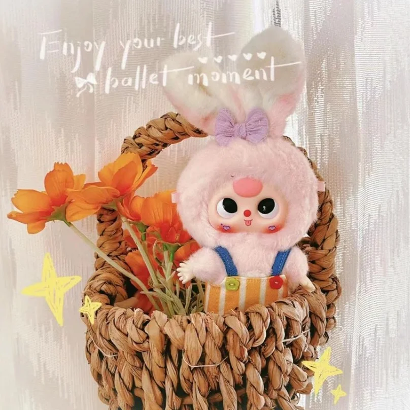 Baby Three V1 Macaron Little Rabbit Series Plush Pendant Blind Box