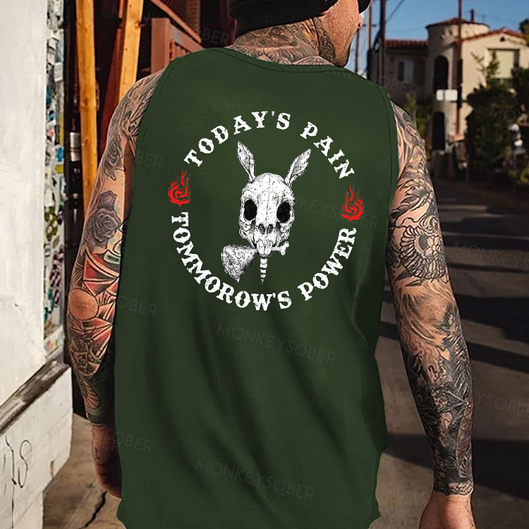 TODAY'S PAIN IS TOMMOROW'S POWER Tank Top