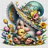 Duckling Gnome - 11CT Stamped Cross Stitch - 50*50cm