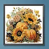 Diamond Painting-DIY Crystal Rhinestone Pumpkin Sunflower