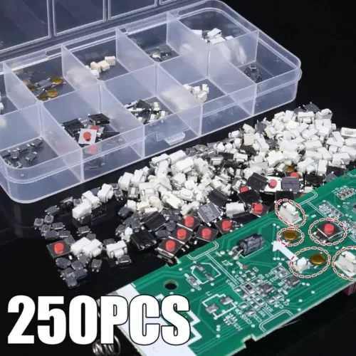 Dronehint Car Parts Remote Control Tactile Push Button Switch Key Button Touch Microswitch (For: GMC) Parts