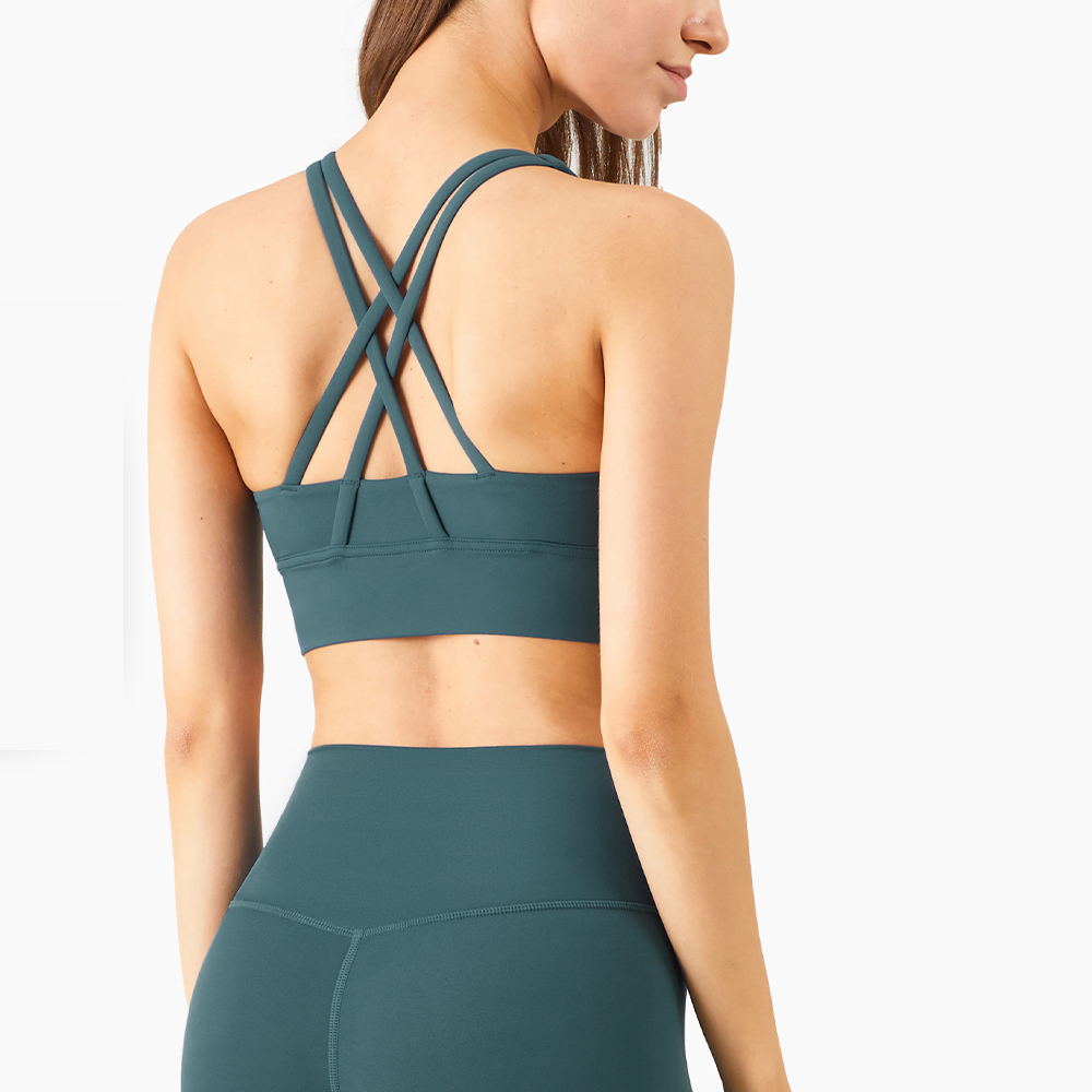 sports bra with built in padding online shopping