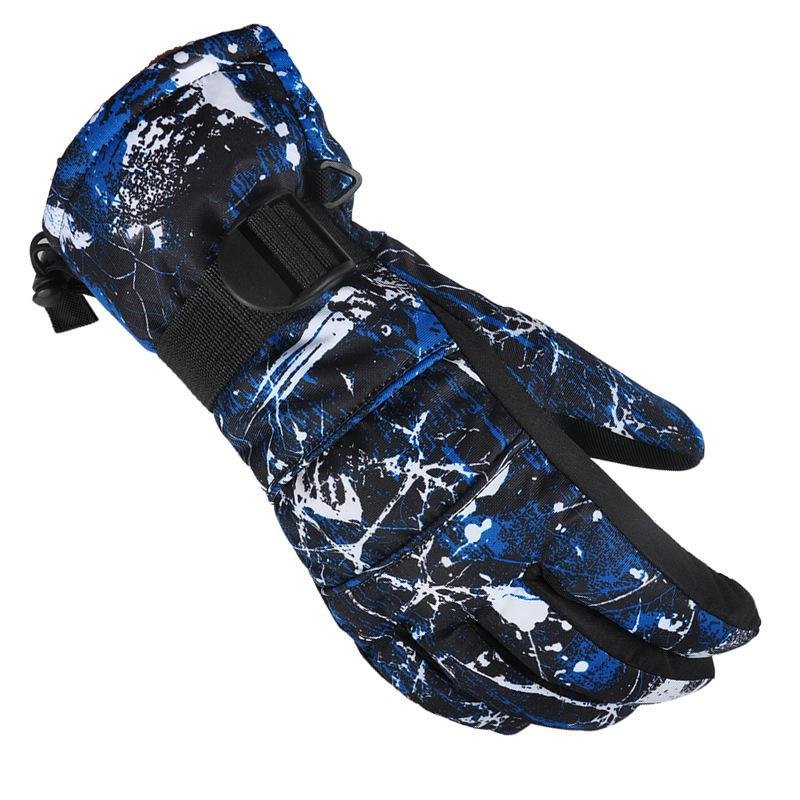 Outdoor Velvet Warm Ski Riding Gloves / [viawink] /
