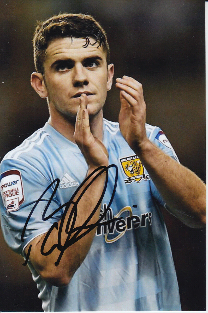 HULL CITY HAND SIGNED ROBBIE BRADY 6X4 Photo Poster painting 7.