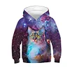 Kid Boy Girl Unicorn Loose Tide Long Sleeve Pullover Hoodie