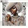 Diamond Painting-DIY Crystal Rhinestone Elegant Woman